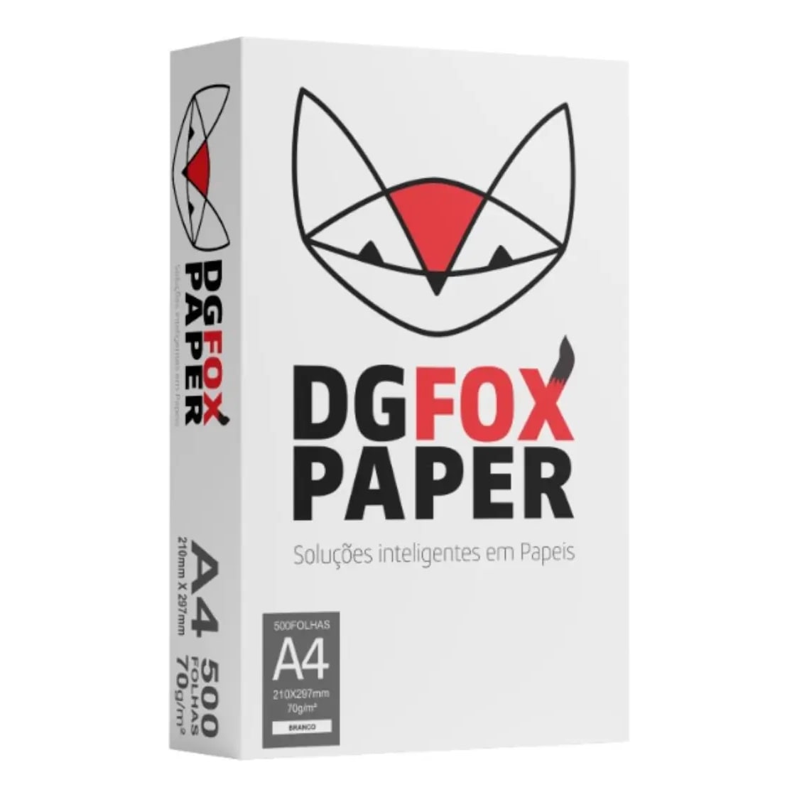 PAPEL A4 70 GR DGFOX PCT/500 FOLHAS