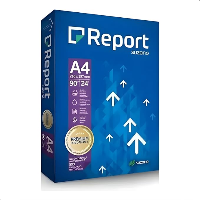 PAPEL A4 90GR. REPORT SUPER PCT/500 BRANCO