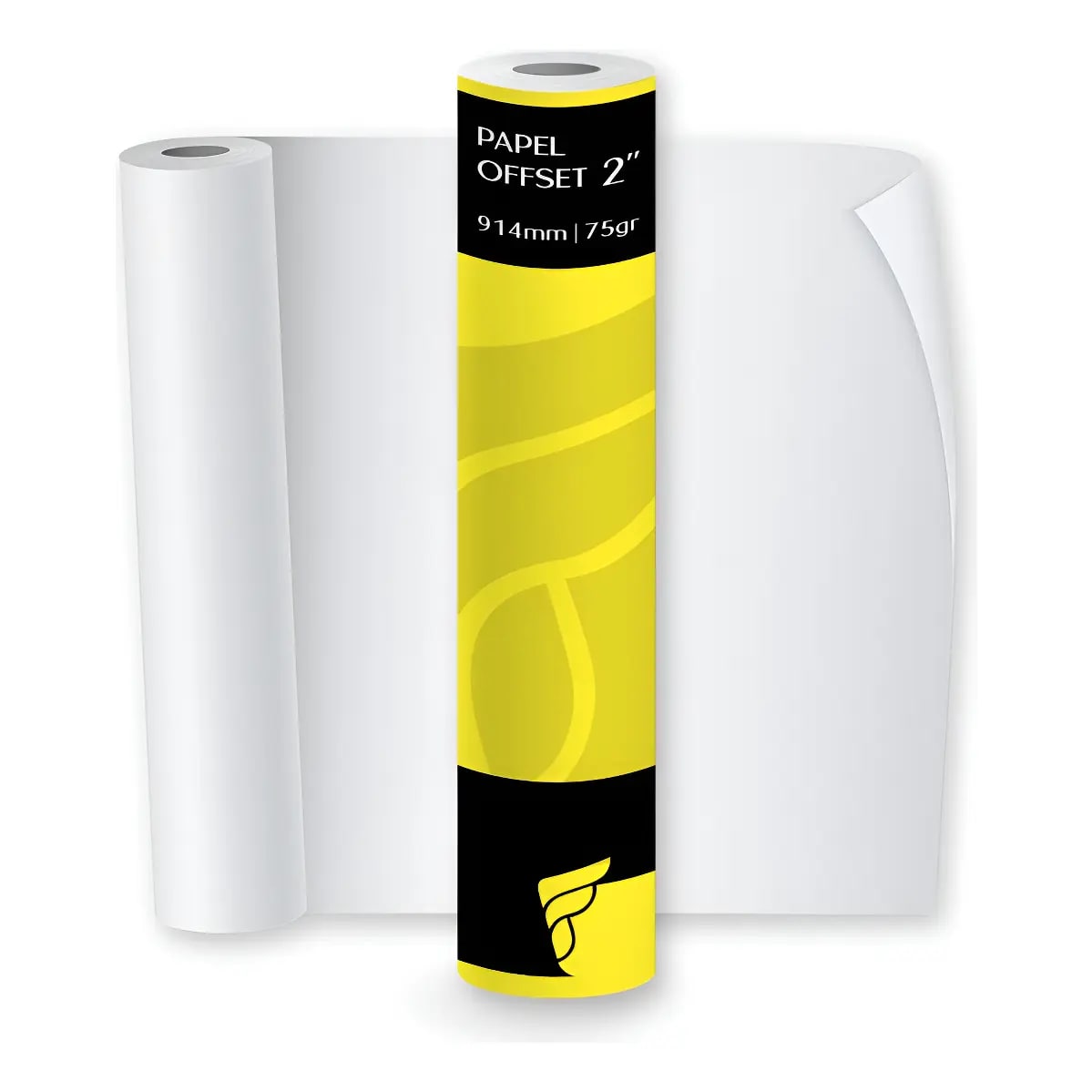 PAPEL BASE PLOTTER 75G/M2 914X50 02POLEGA