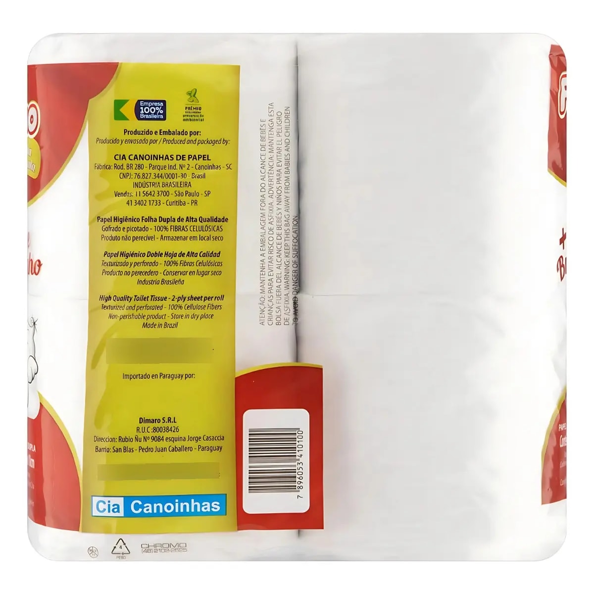 PAPEL HIGIENICO FOFINHO F.DUPLA NEUTRO 30M C/12
