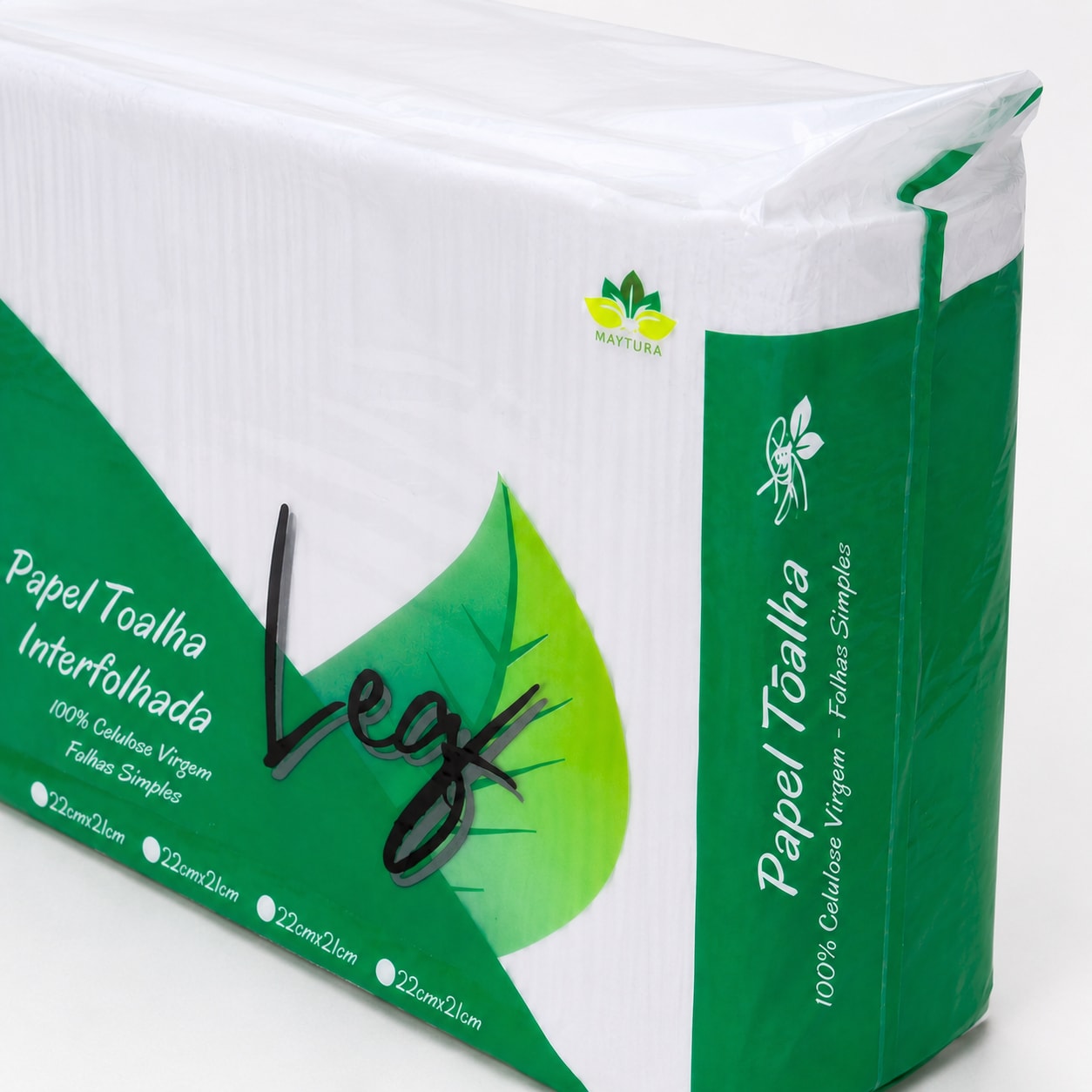 PAPEL TOALHA 20X21CM 1000 FLS 50% CEL 20G MAX LEAF