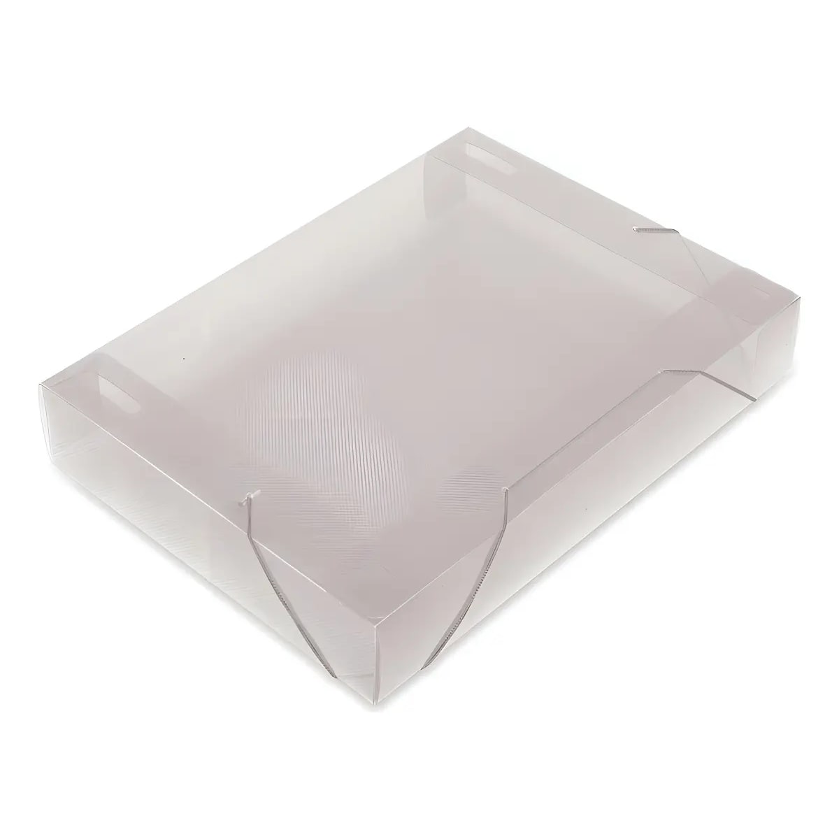 PASTA ABA ELASTICA PLASTICA CRISTAL 55MM A4 / REF 505
