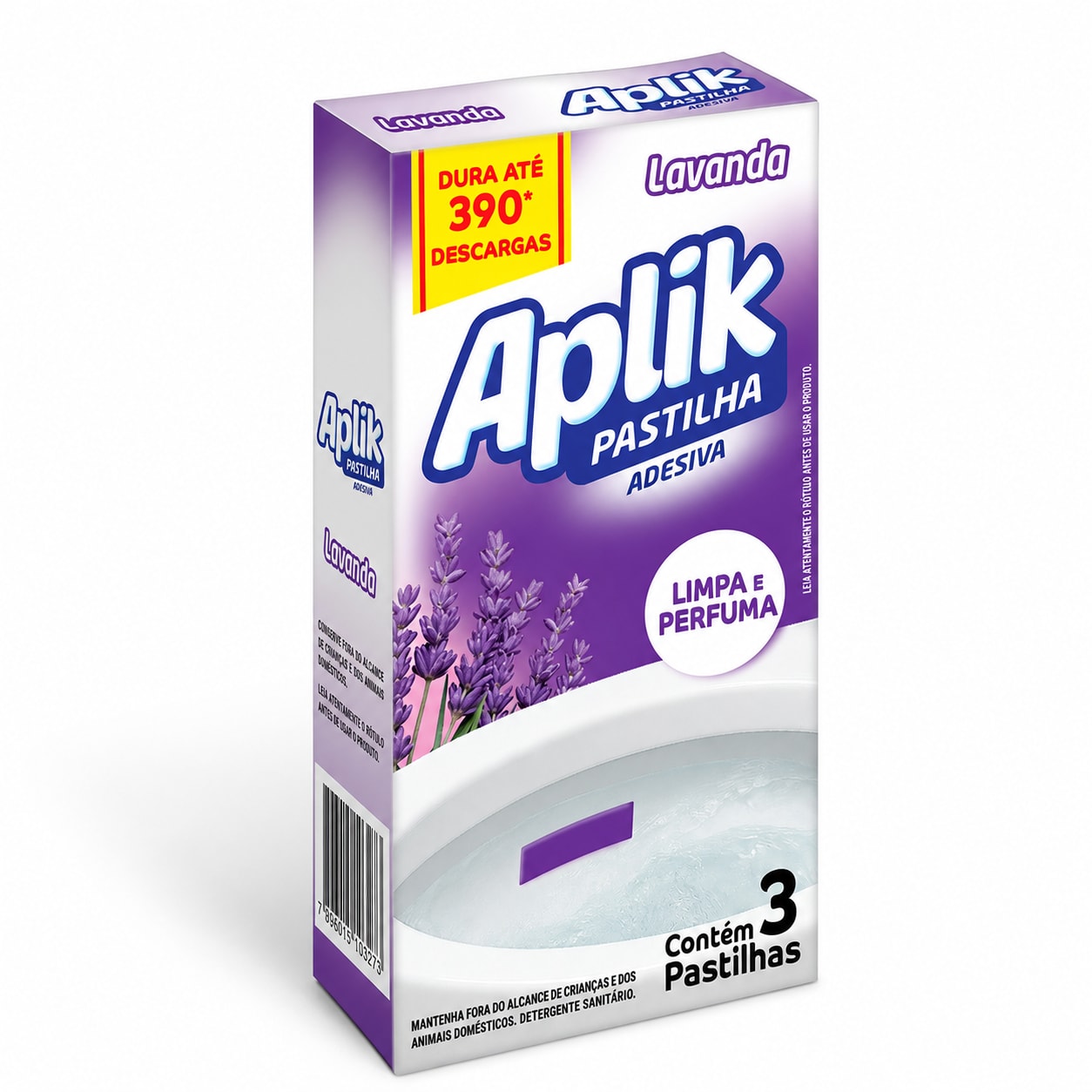 PASTILHA ADESIVA APLIK LAVANDA CX 3UN