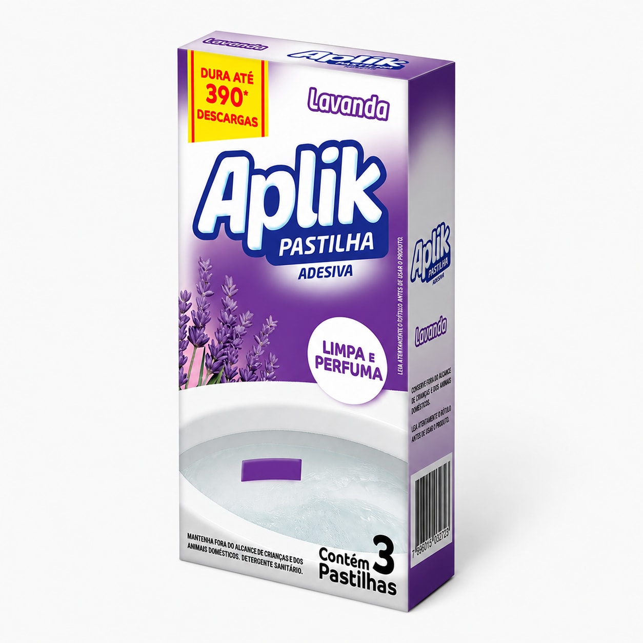 PASTILHA ADESIVA APLIK LAVANDA CX 3UN