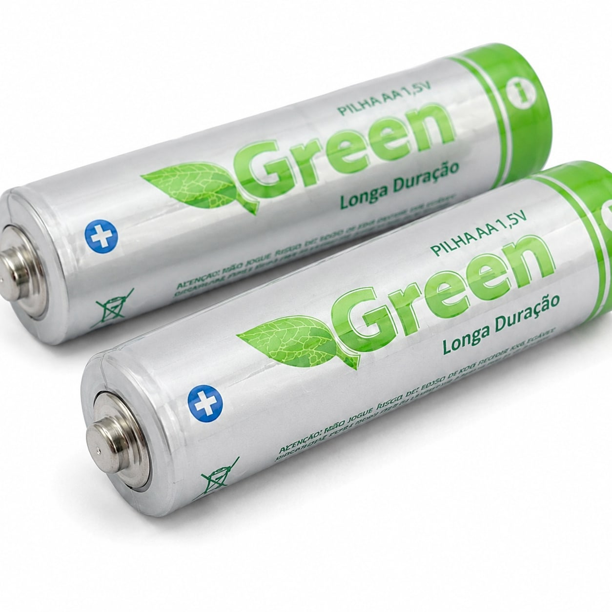 PILHA ALCALINA AA GREEN R06P C/ 4 UNIDADES CHIP SC