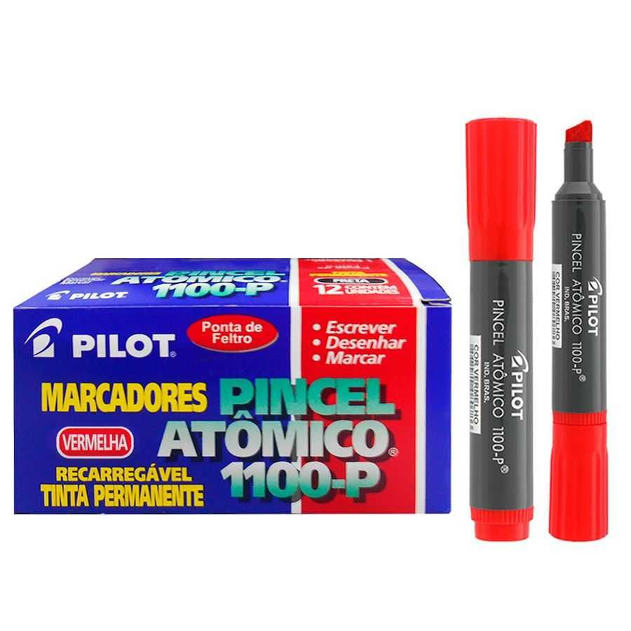 PINCEL ATOMICO  1100  PILOT VERMELHO