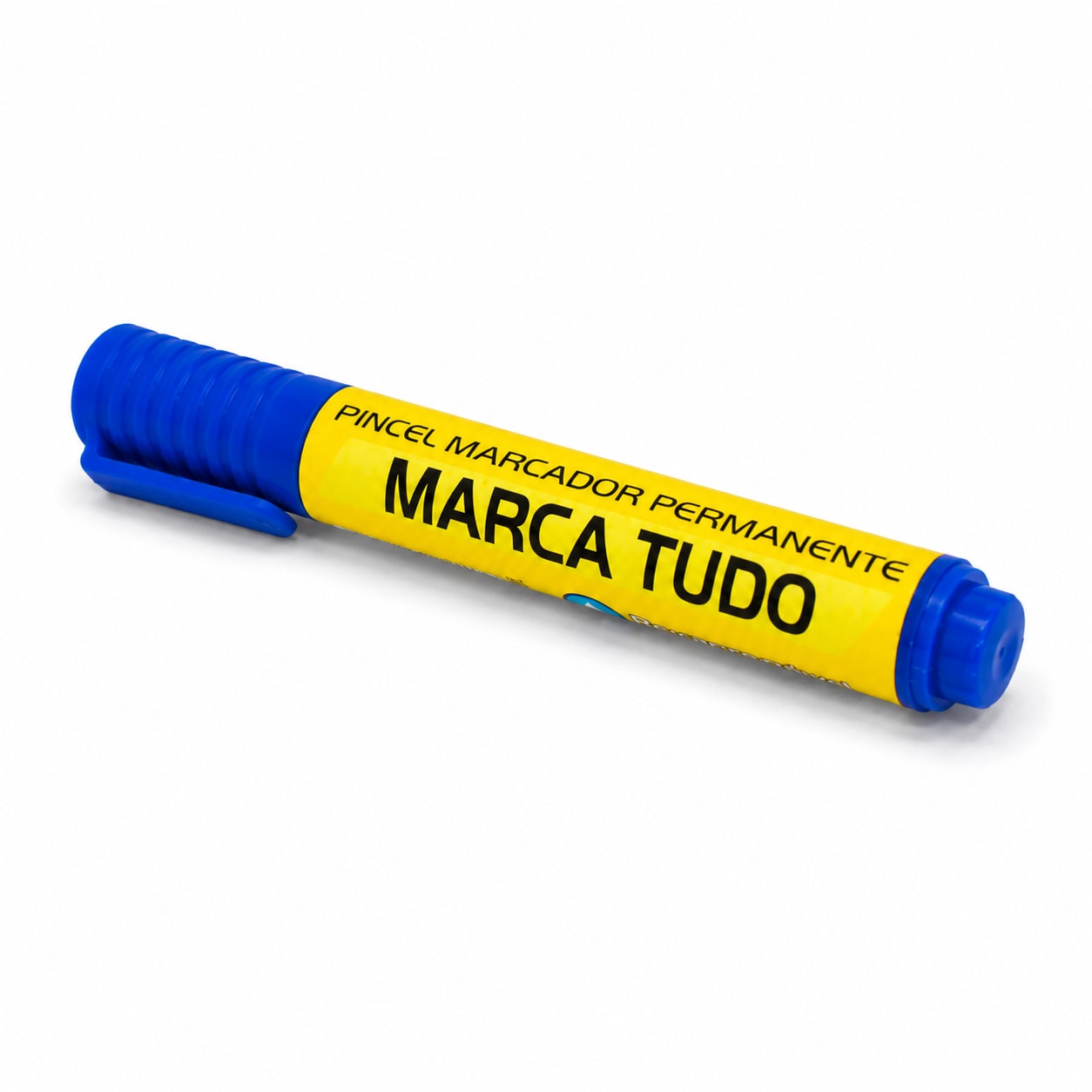 PINCEL MARCADOR PERMANENTE MARCA TUDO AZUL 5MM DP. 9612-AZ - MARIP