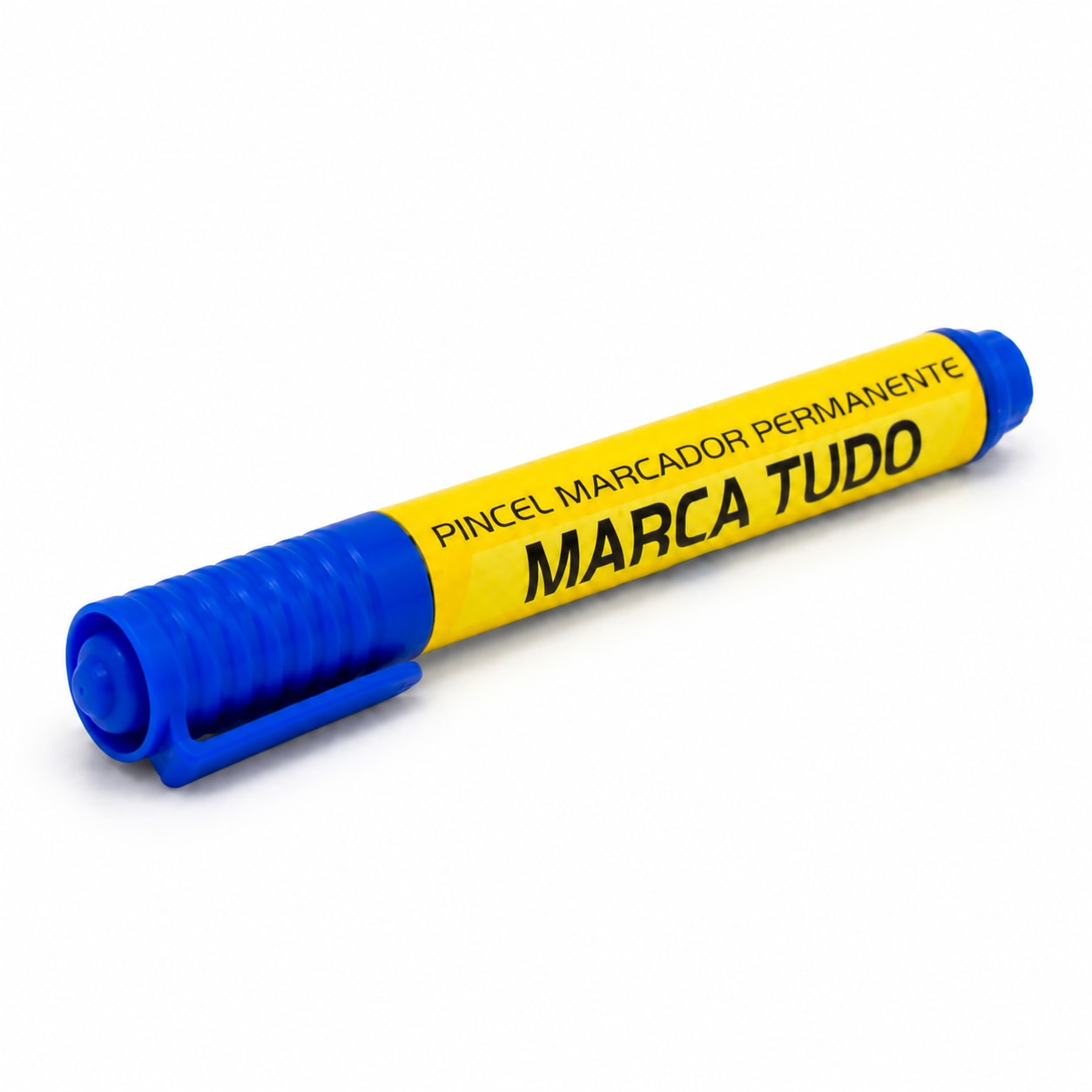 PINCEL MARCADOR PERMANENTE MARCA TUDO AZUL 5MM DP. 9612-AZ - MARIP