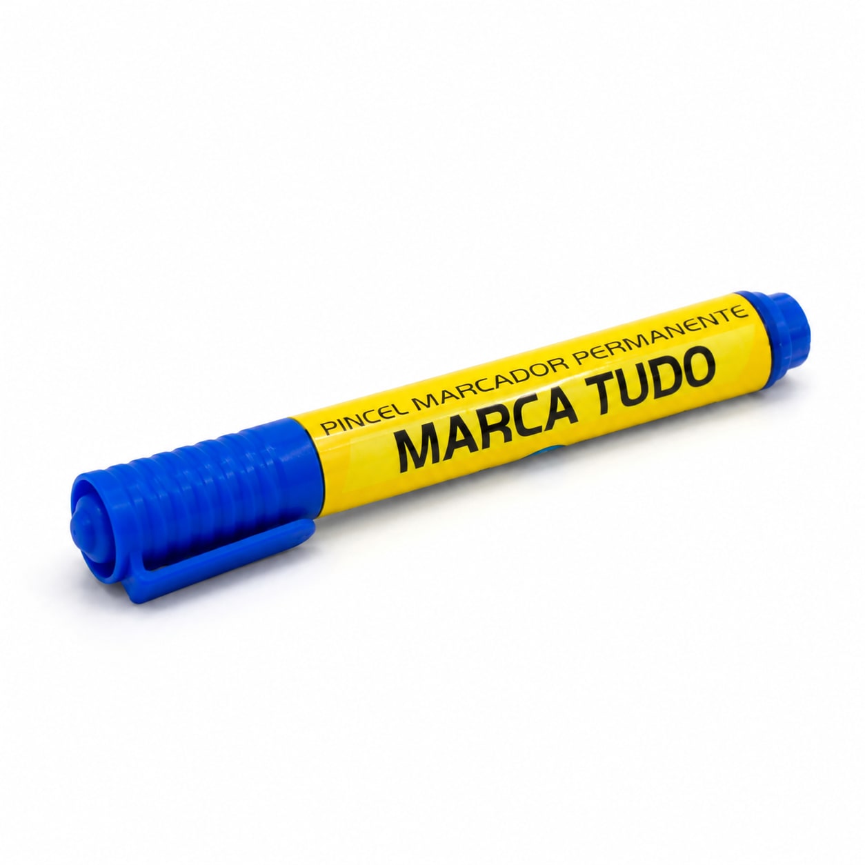 PINCEL MARCADOR PERMANENTE MARCA TUDO AZUL 5MM DP. 9612-AZ - MARIP