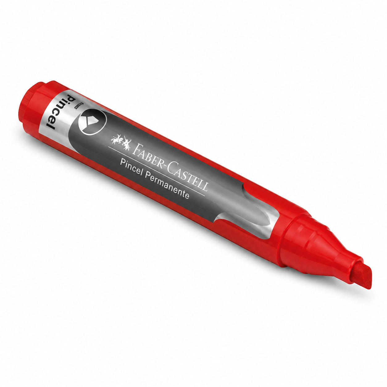 PINCEL MARCADOR PERMANENTE MARCA TUDO VERMELHO 5MM DP. 9612-VM - M