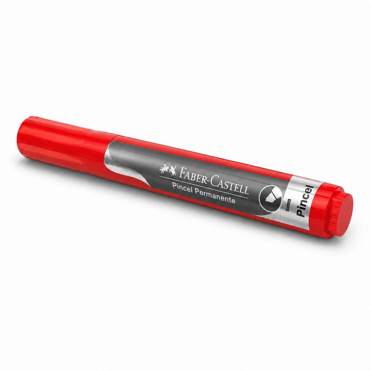 PINCEL MARCADOR PERMANENTE MARCA TUDO VERMELHO 5MM DP. 9612-VM - M