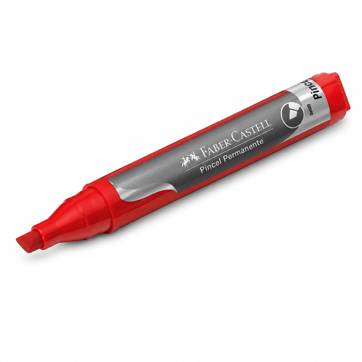PINCEL MARCADOR PERMANENTE MARCA TUDO VERMELHO 5MM DP. 9612-VM - M