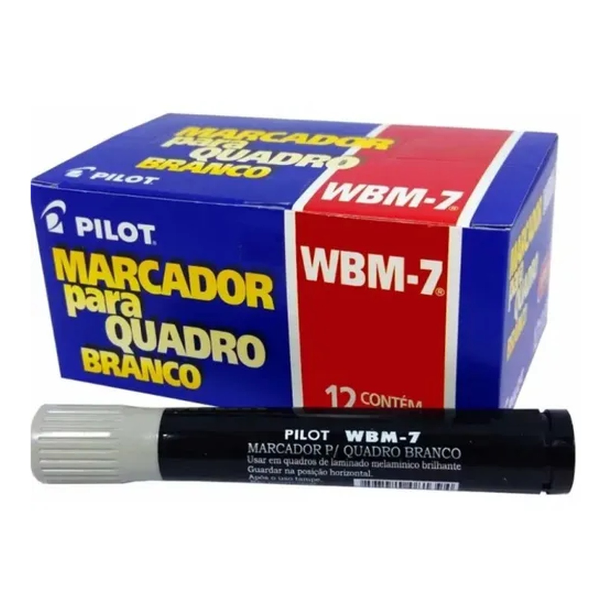 PINCEL QUADRO BRANCO * WBM-7 * PRETO PILOT