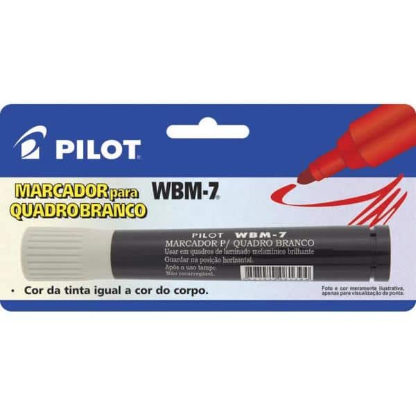 PINCEL QUADRO BRANCO * WBM-7 * PRETO PILOT