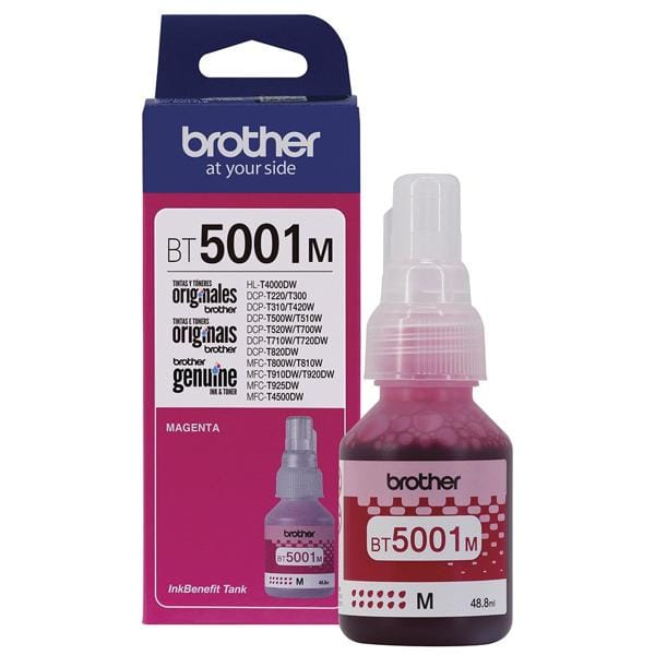 REFIL BROTHER BT5001M ORIGINAL MAGENTA 48,8ML