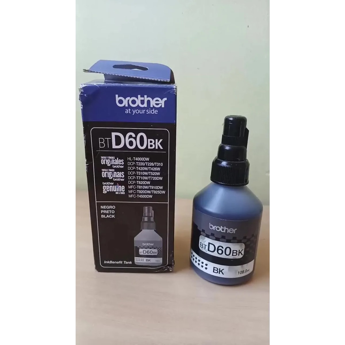 REFIL BROTHER BTD60BK ORIGINAL 108ML