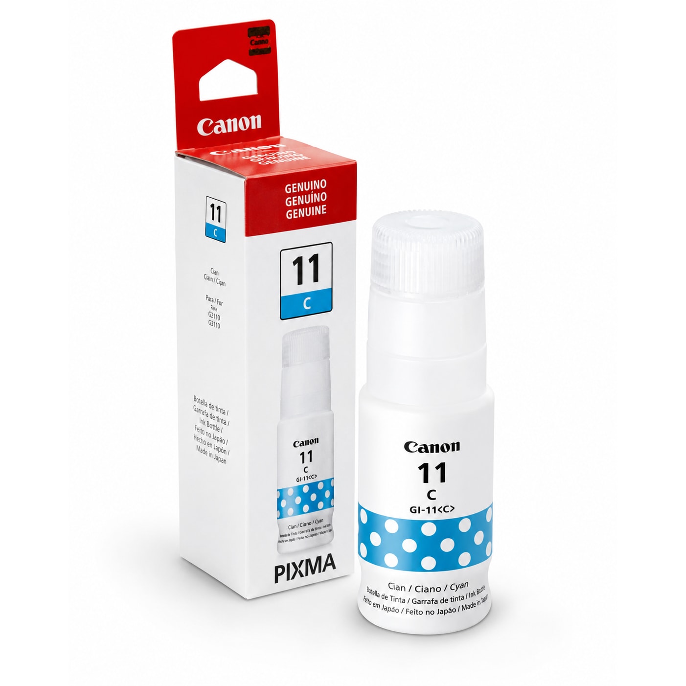 REFIL CANON GI-11C ORIGINAL CIANO 70 ML