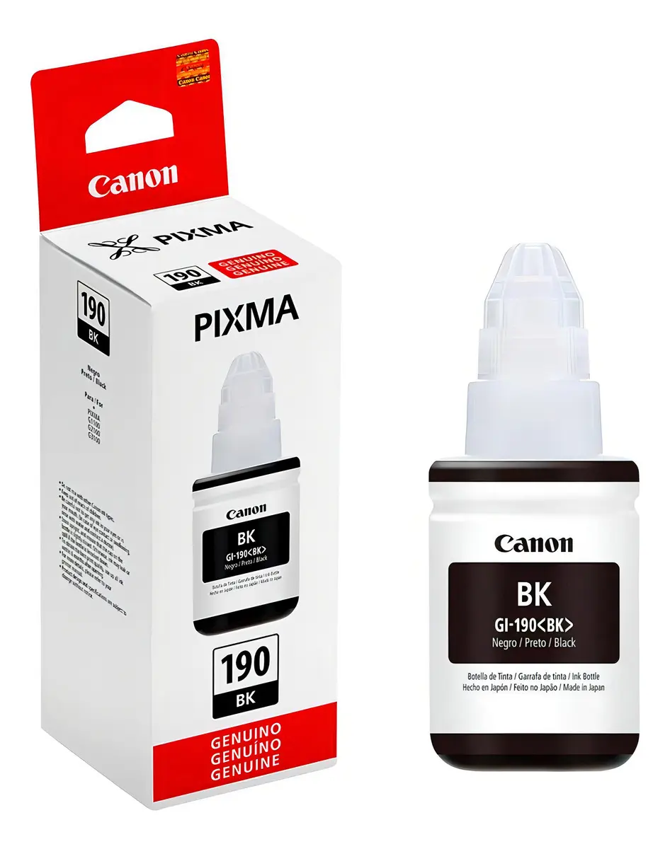 REFIL CANON GL190 ORIGINAL PRETO 135ML