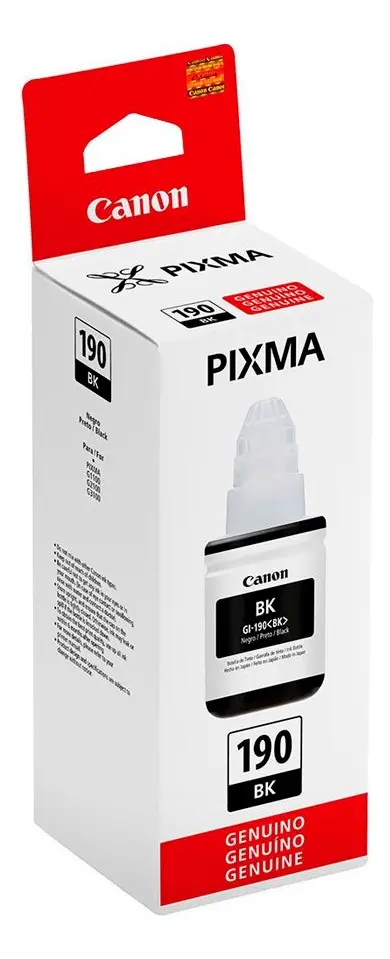 REFIL CANON GL190 ORIGINAL PRETO 135ML