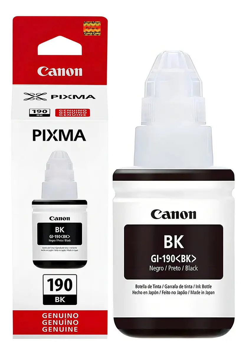REFIL CANON GL190 ORIGINAL PRETO 135ML