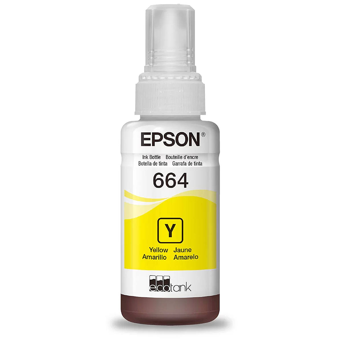 REFIL COMPATIVEL EPSON UNI. 664 / 673 AMARELO 70ML