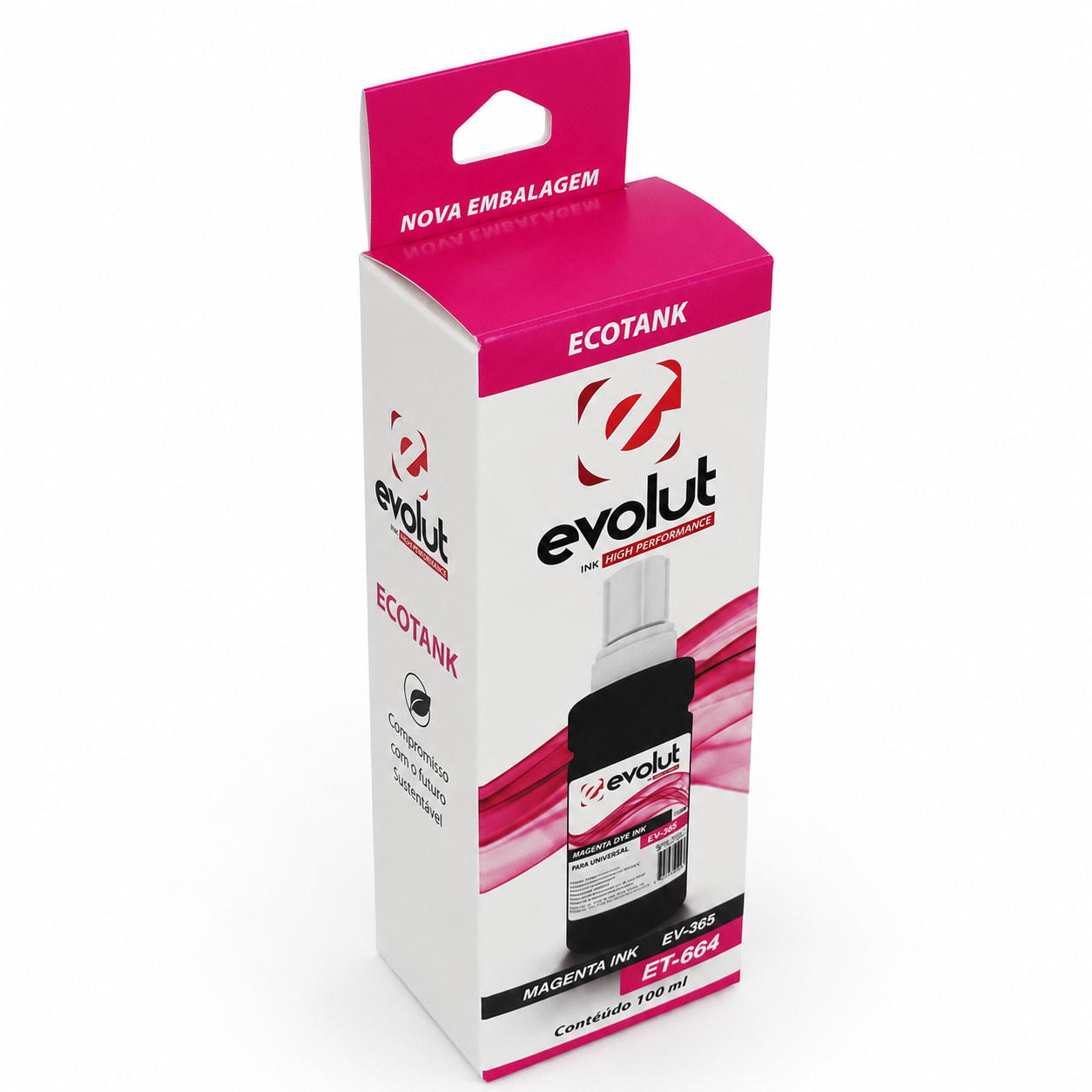 REFIL COMPATIVEL EPSON UNI. 664 / 673 MAGENTA 70ML