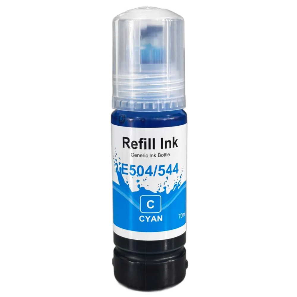 Refil De Tinta Epson 504/544 Compativel 70Ml
