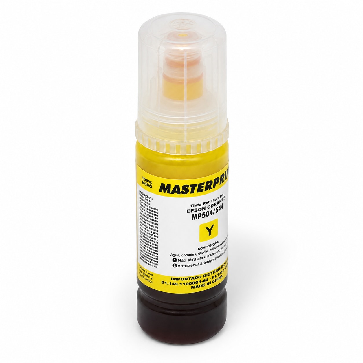 REFIL DE TINTA EPSON 504/544 COMPATIVEL AMARELO UNI 70ML