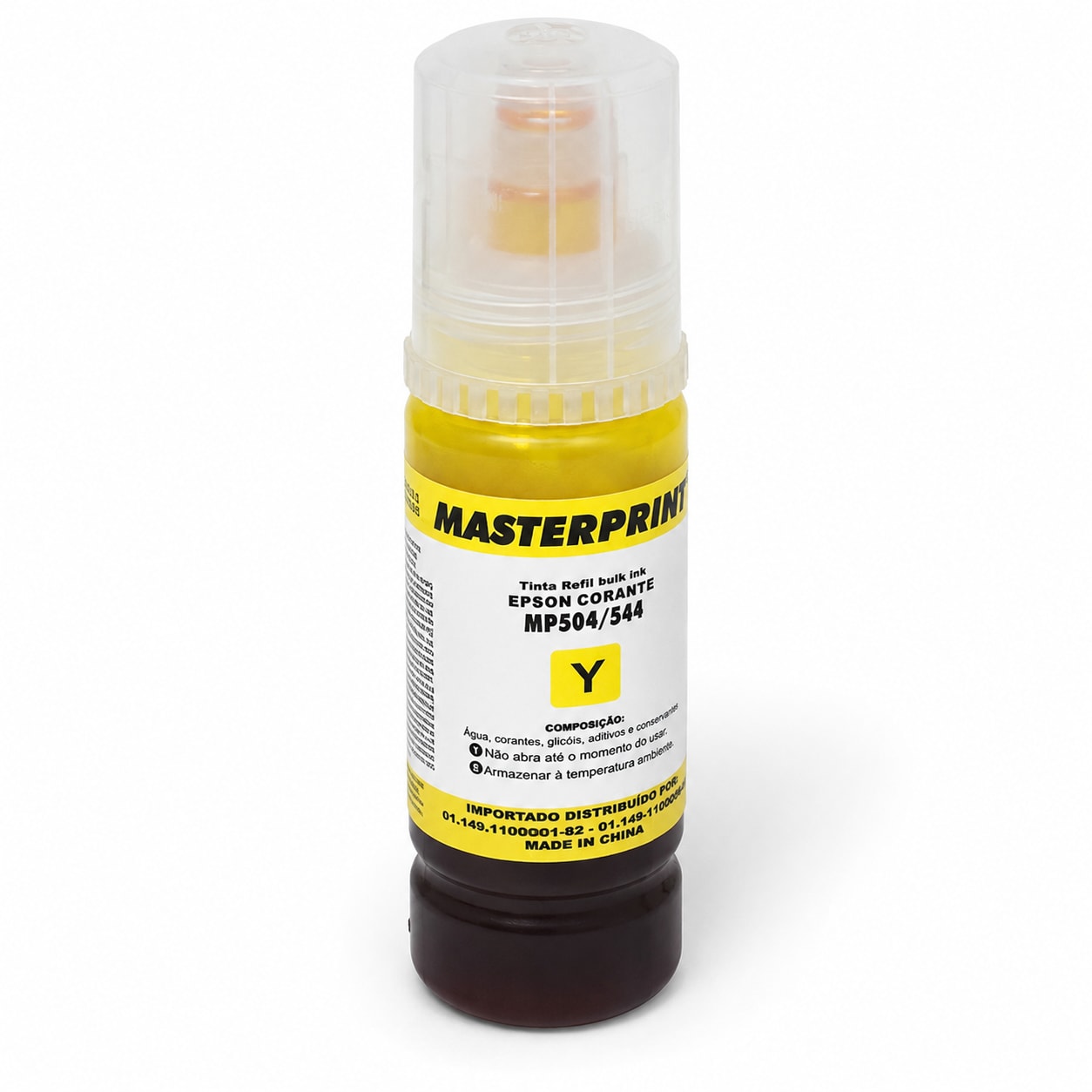 REFIL DE TINTA EPSON 504/544 COMPATIVEL AMARELO UNI 70ML