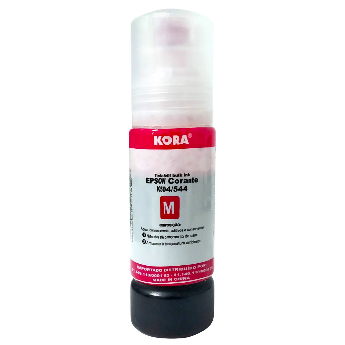 REFIL DE TINTA EPSON 504/544 COMPATIVEL MAGENTA 70ML