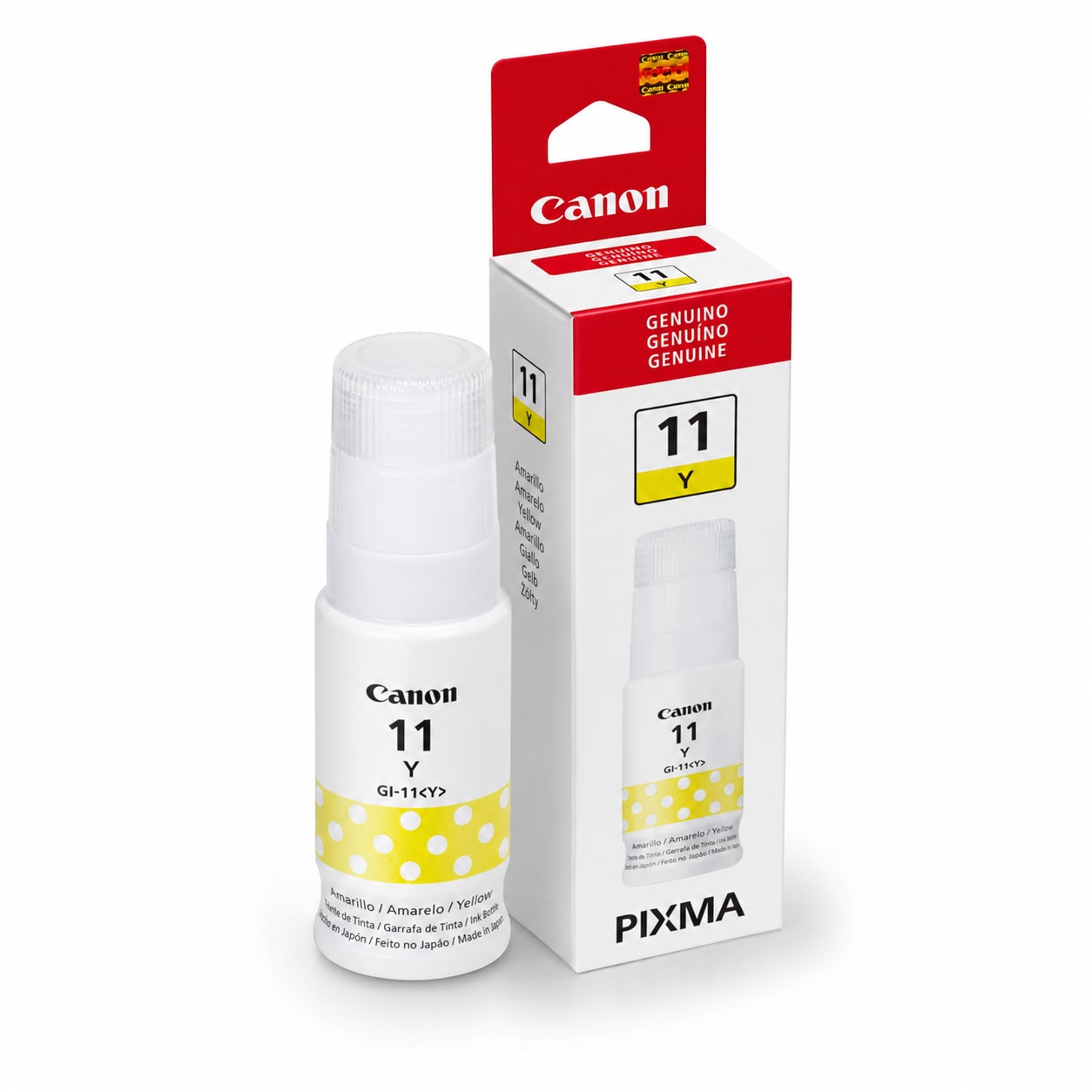 REFIL DE TINTA ORIGINAL CANON GI-11Y AMARELO 70 ML