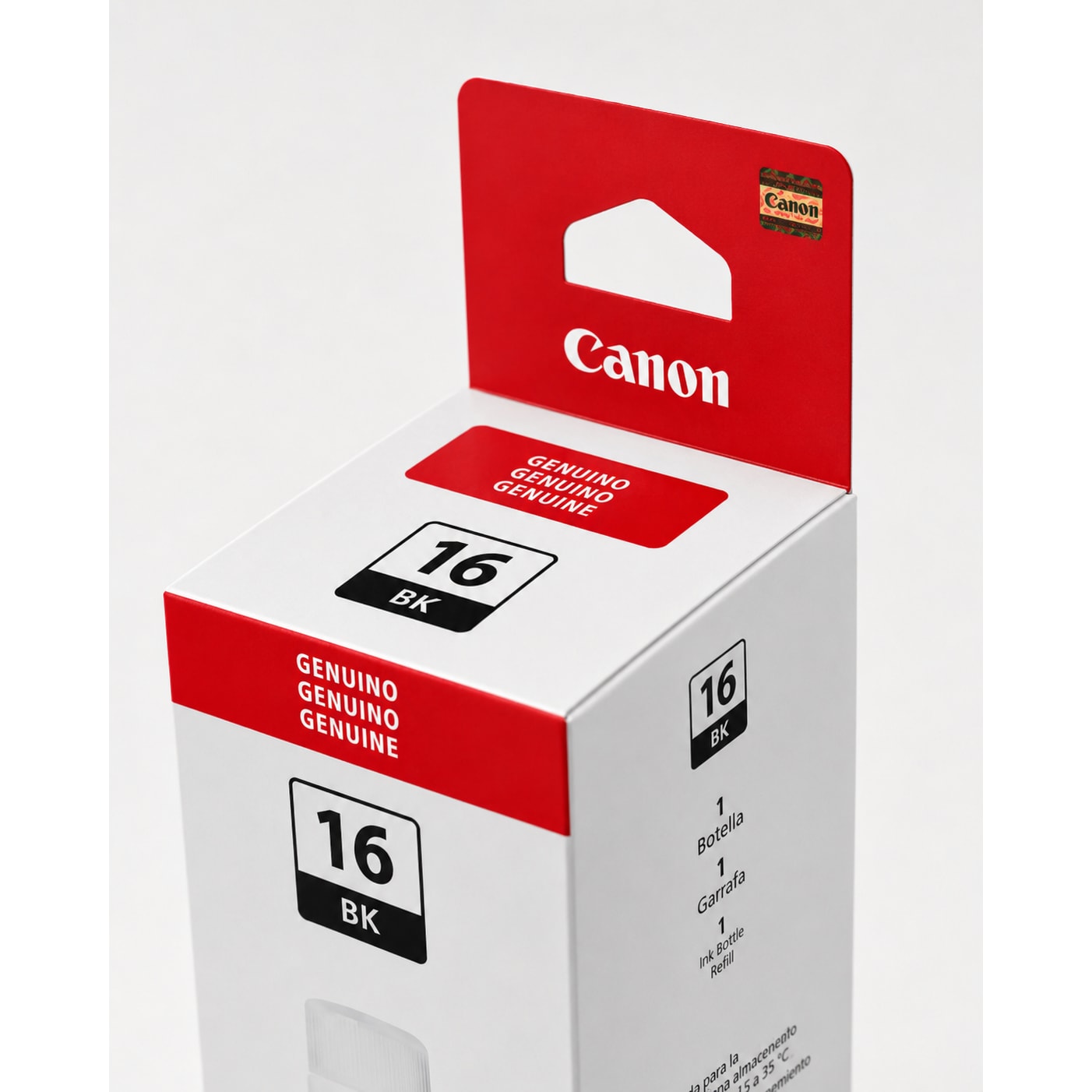 REFIL DE TINTA ORIGINAL CANON GI-16 BK PRETO 170 ML