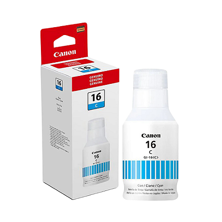 REFIL DE TINTA ORIGINAL CANON GI-16 C CIANO 135 ML