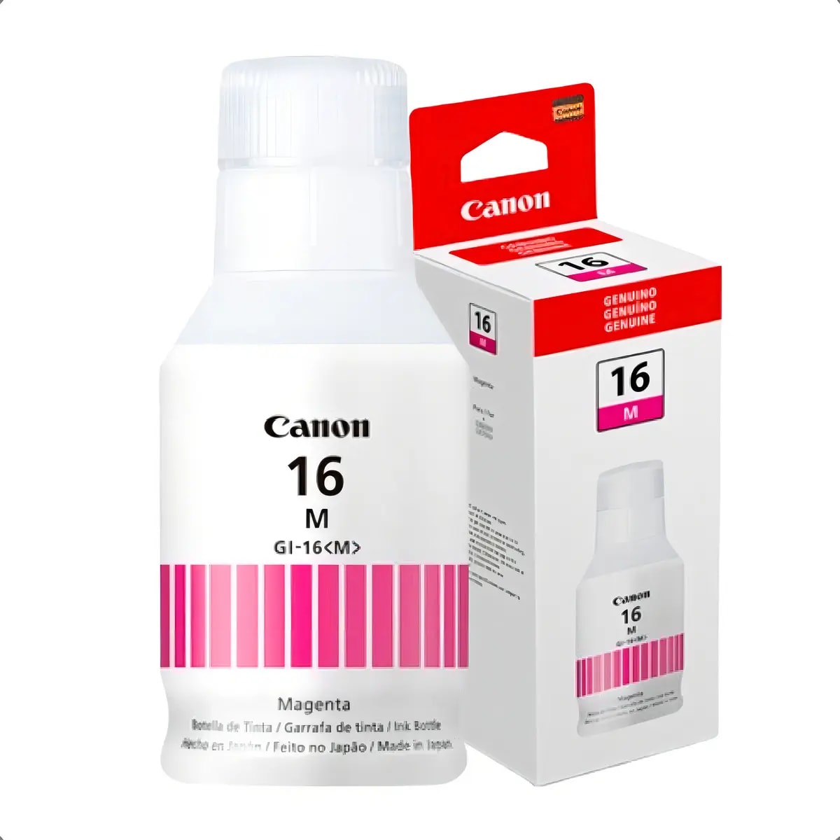 REFIL DE TINTA ORIGINAL CANON GI-16 M MAGENTA 135 ML