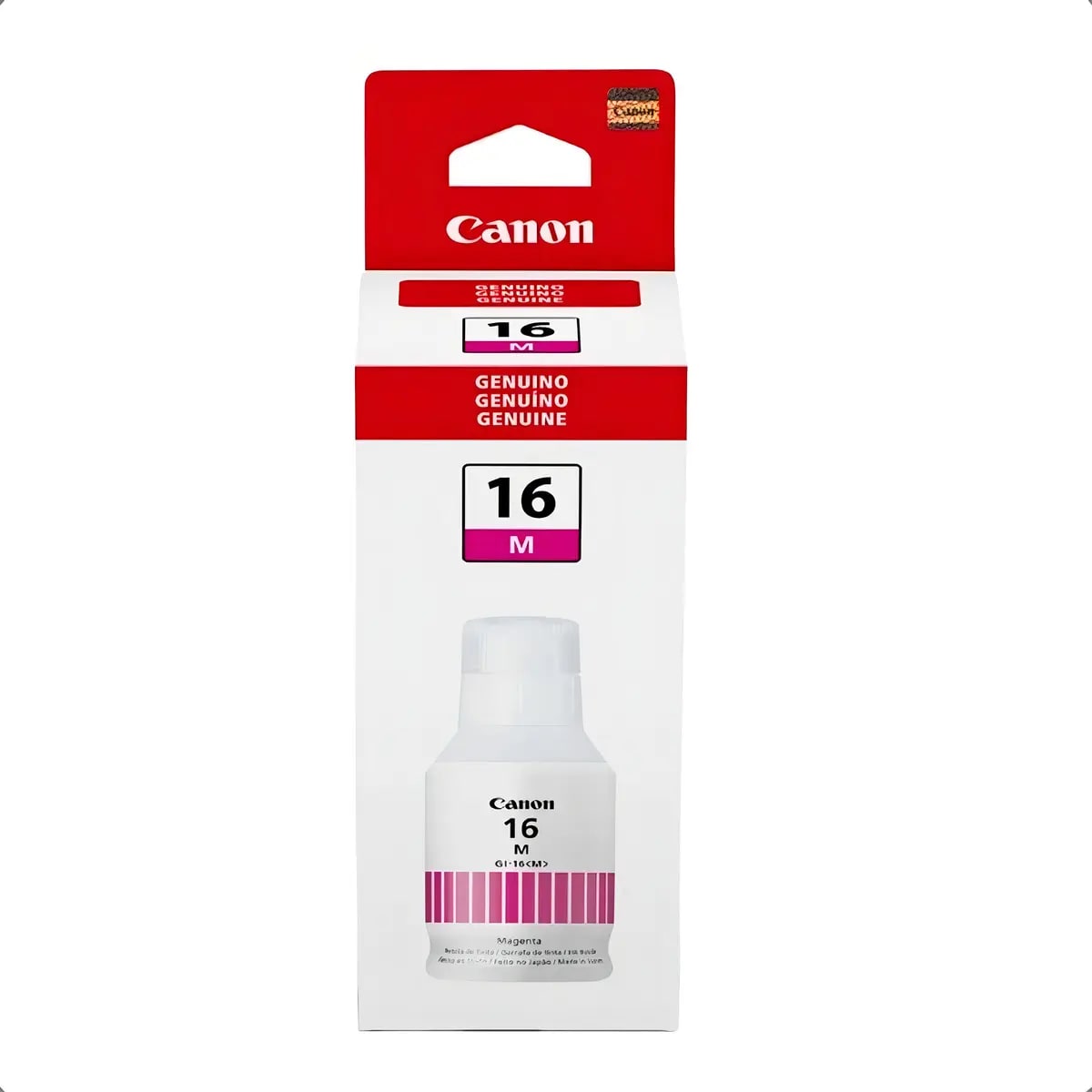 REFIL DE TINTA ORIGINAL CANON GI-16 M MAGENTA 135 ML