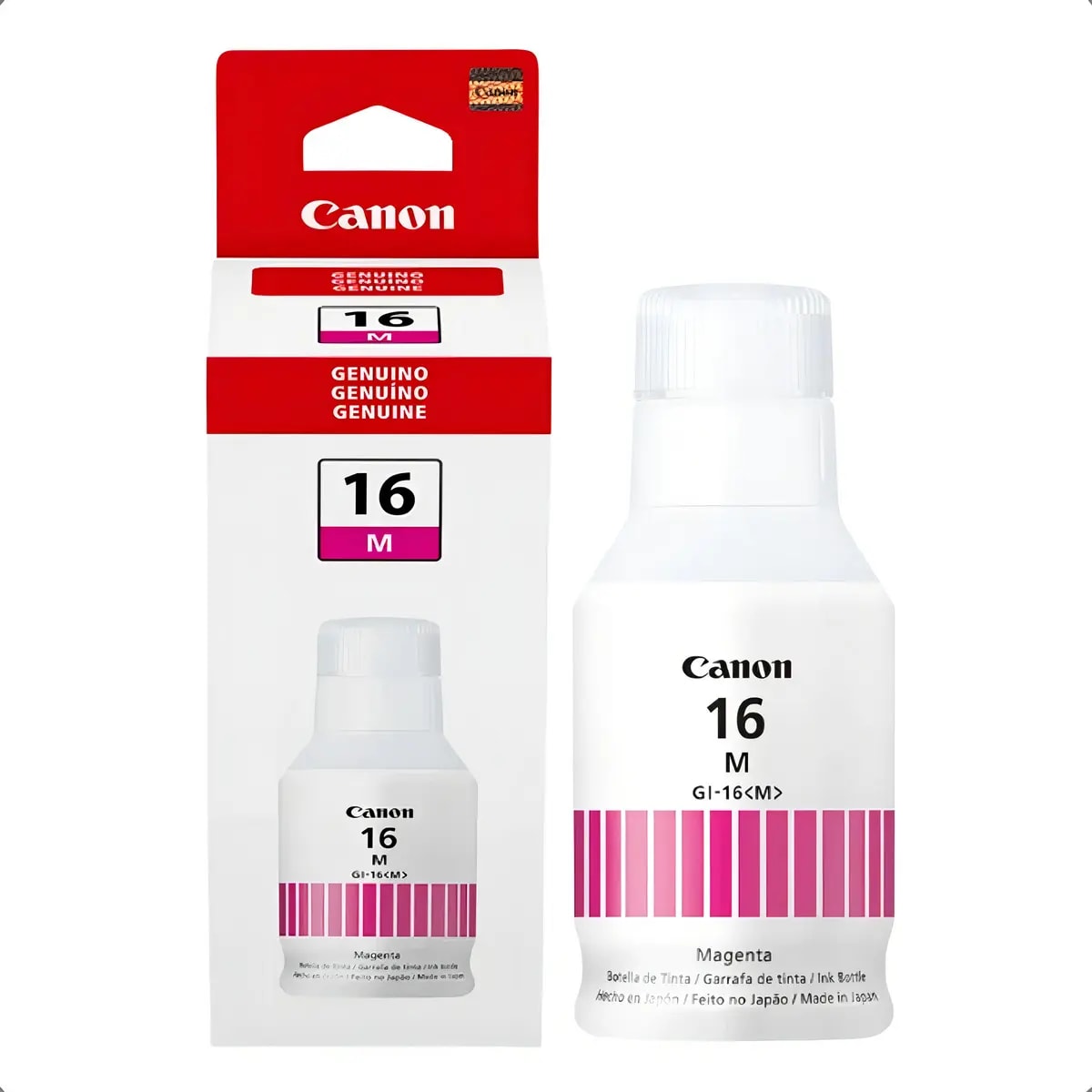 REFIL DE TINTA ORIGINAL CANON GI-16 M MAGENTA 135 ML