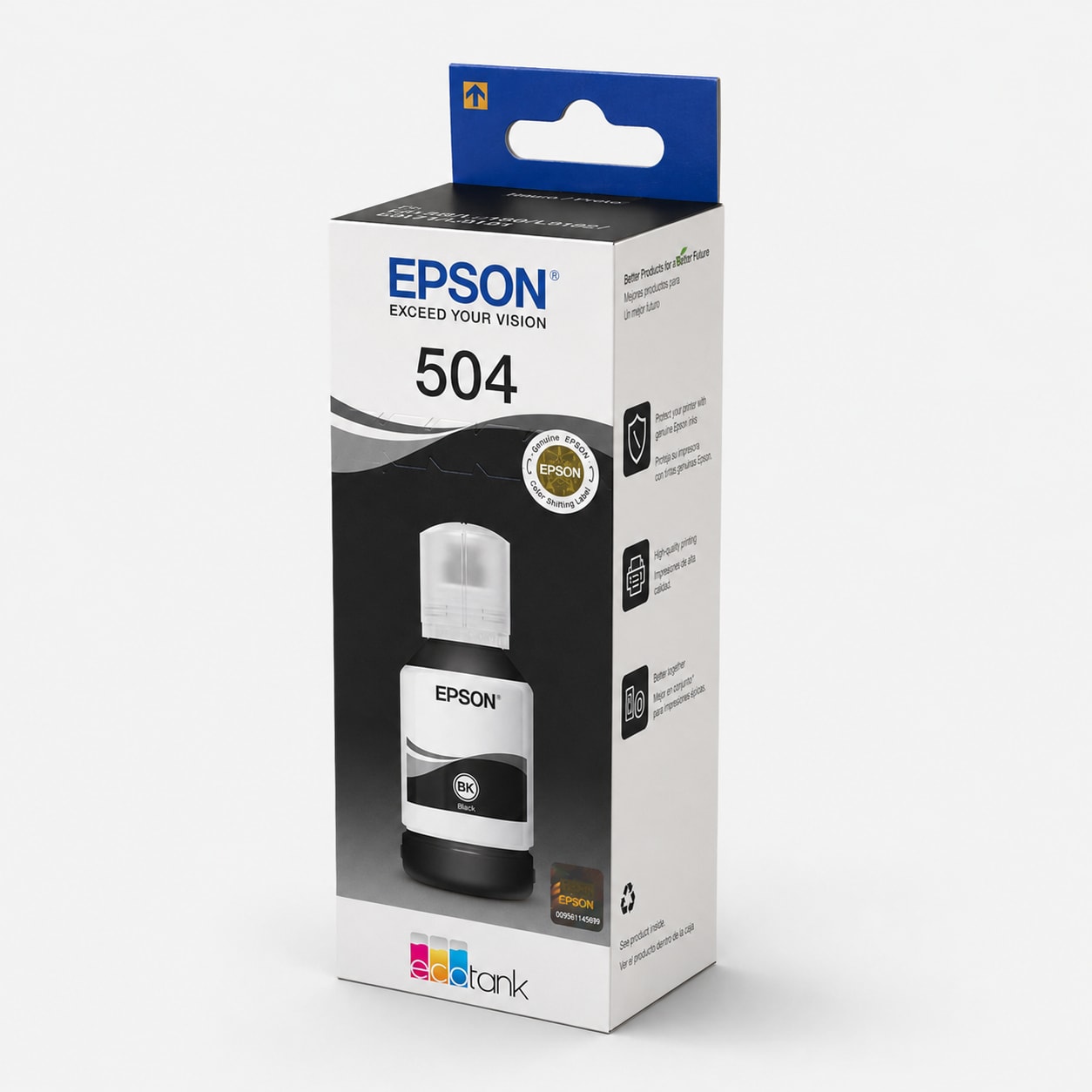 REFIL EPSON T504120 ORIGINAL PRETO 127ML