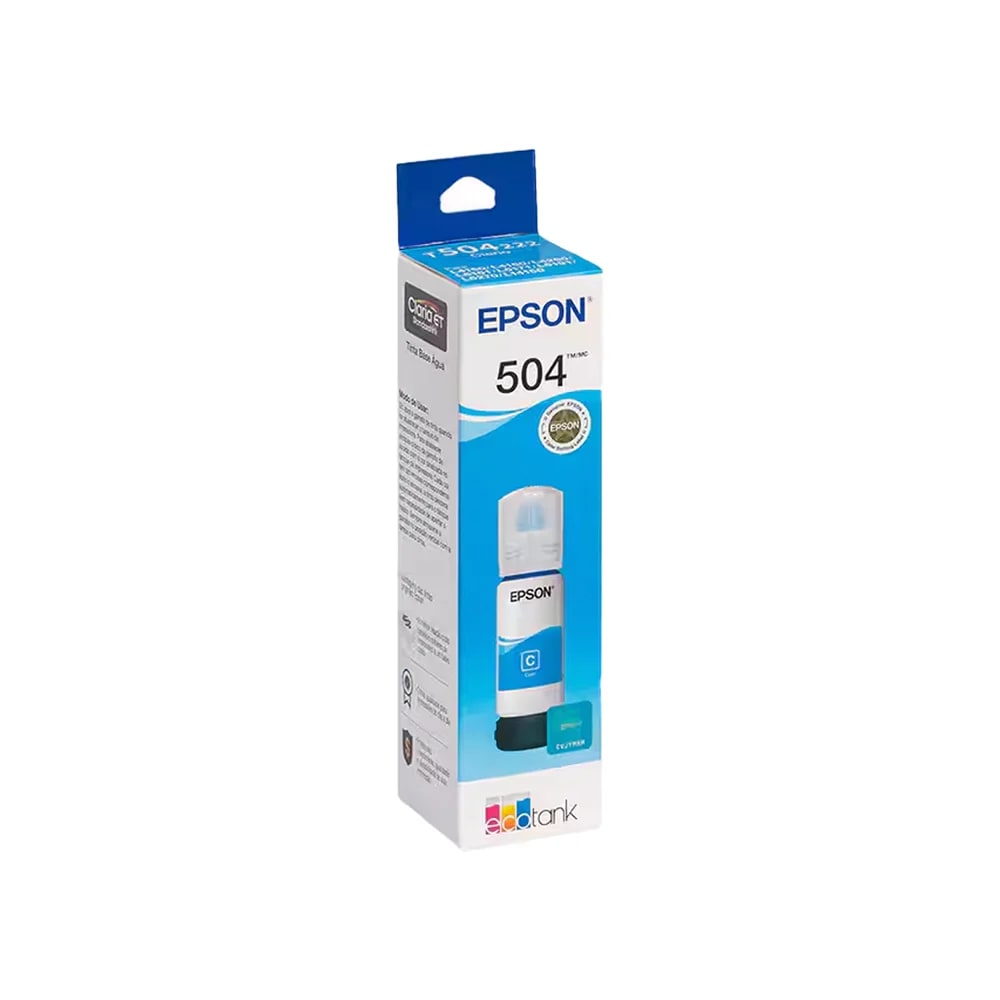REFIL EPSON T504222 ORIGINAL AZUL 70ML