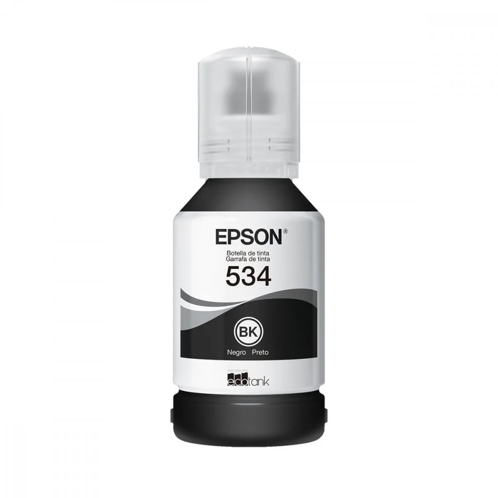 REFIL EPSON T534120 ORIGINAL PRETO 120ML