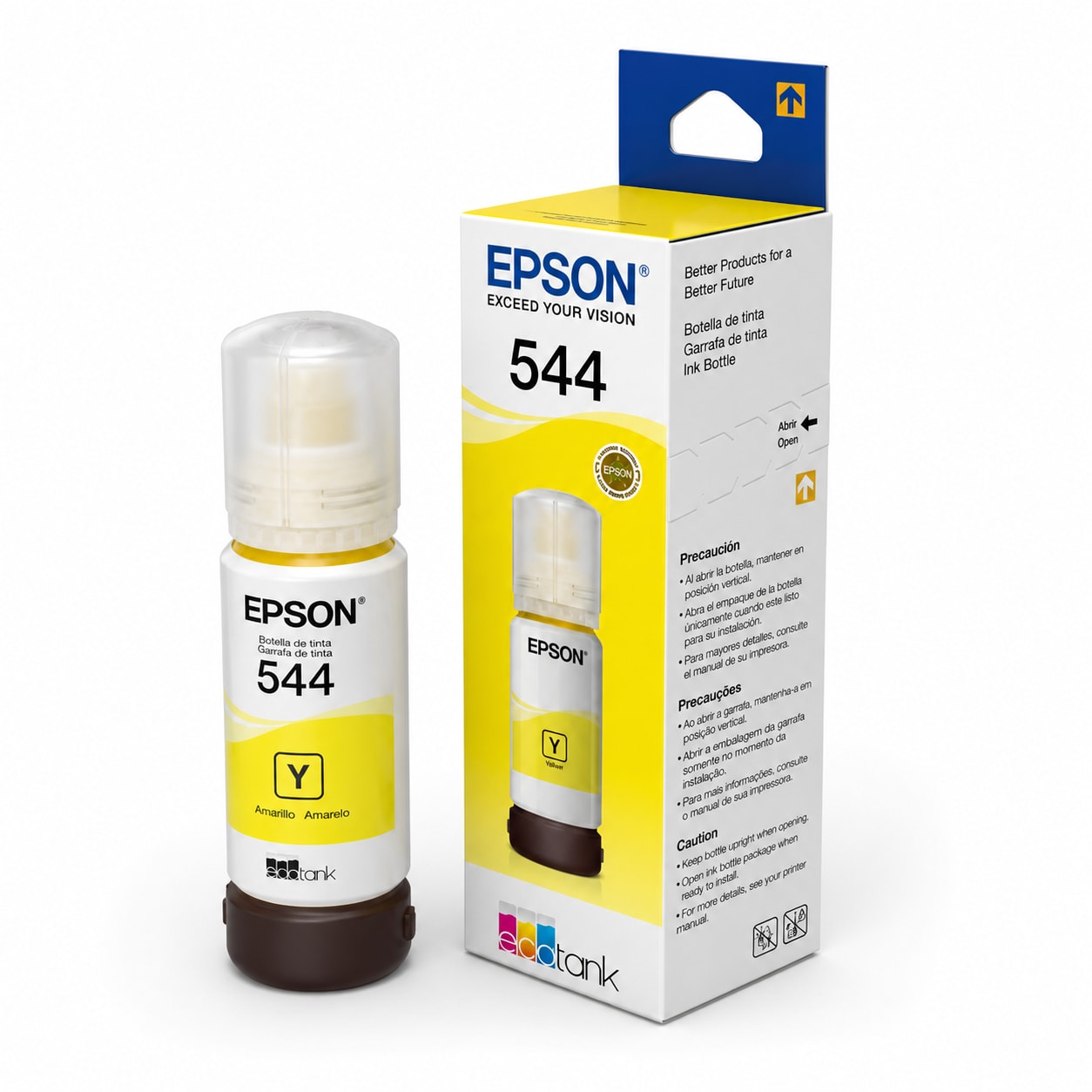 REFIL EPSON T544420 ORIGINAL AMARELO 65ML