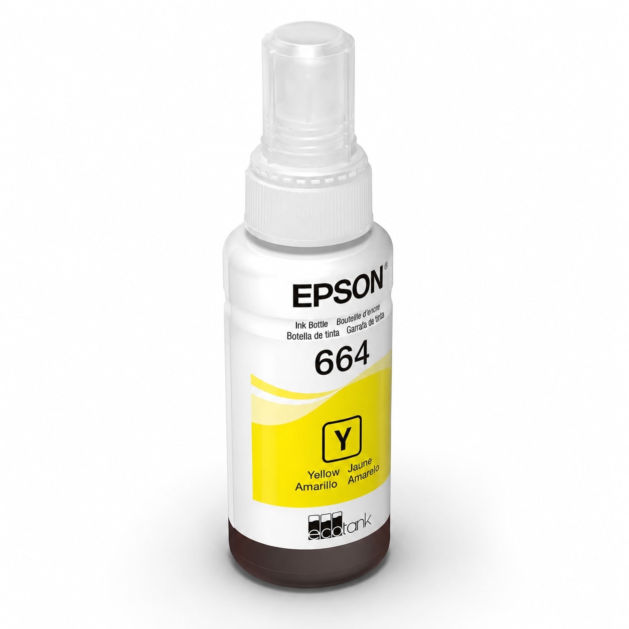 REFIL EPSON T664420 ORIGINAL AMARELO 70ML