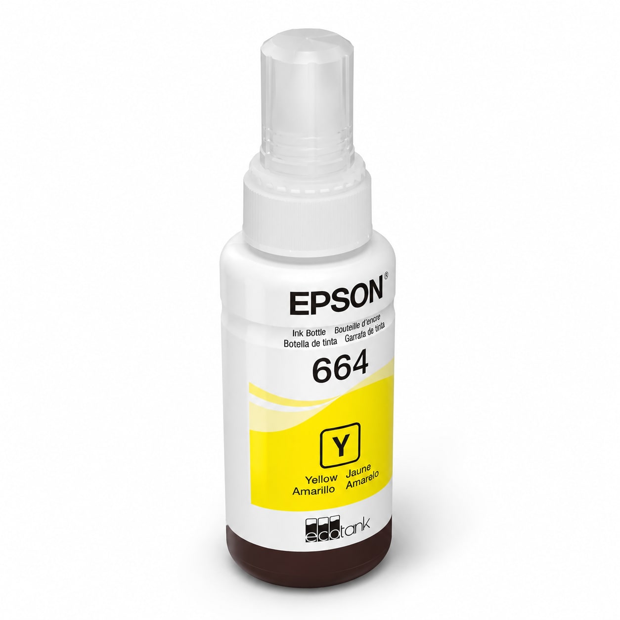 REFIL EPSON T664420 ORIGINAL AMARELO 70ML