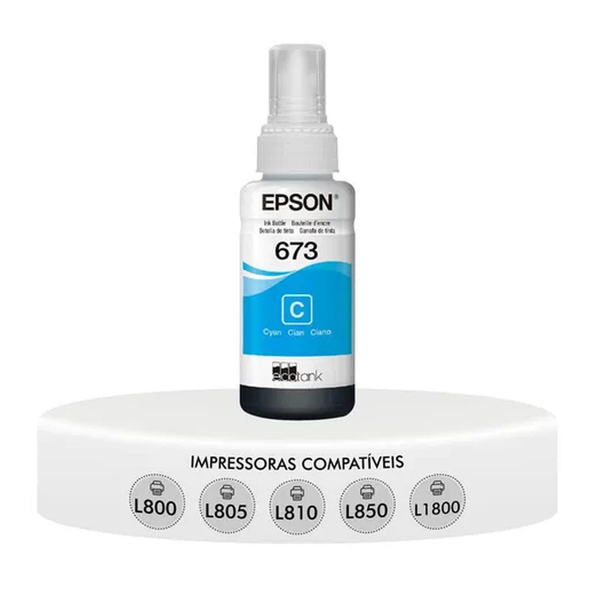 REFIL EPSON T673220 ORIGINAL AZUL 70ML