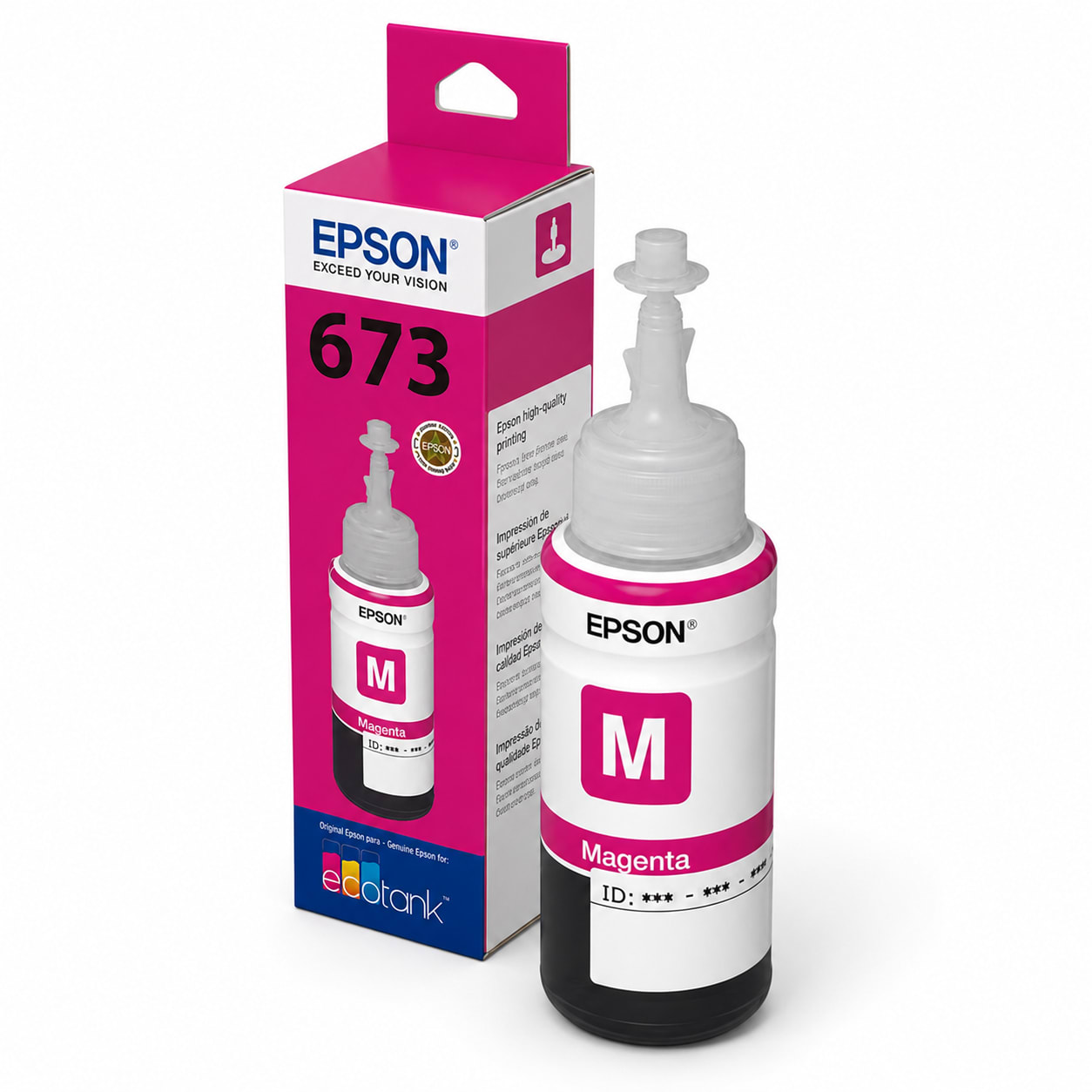 REFIL EPSON T673320 ORIGINAL MAGENTA 70ML