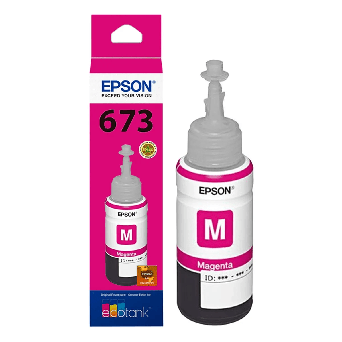 REFIL EPSON T673320 ORIGINAL MAGENTA 70ML