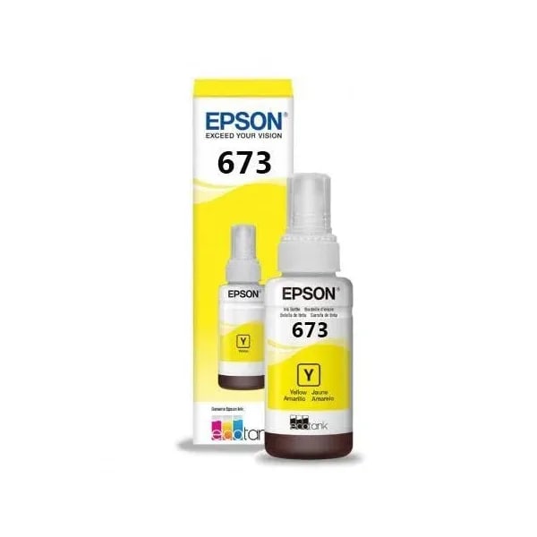 REFIL EPSON T673420 ORIGINAL AMARELO 70ML