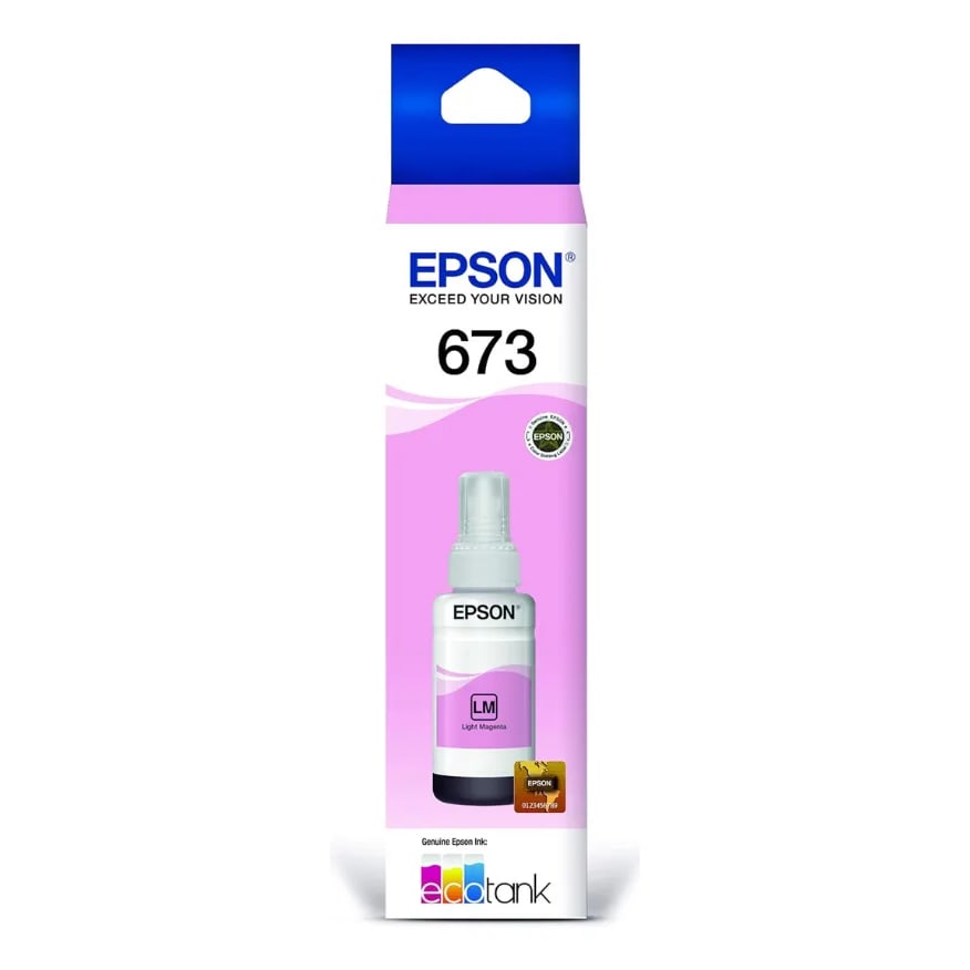 REFIL EPSON T673620 ORIGINAL MAGENTA CLARO 70ML
