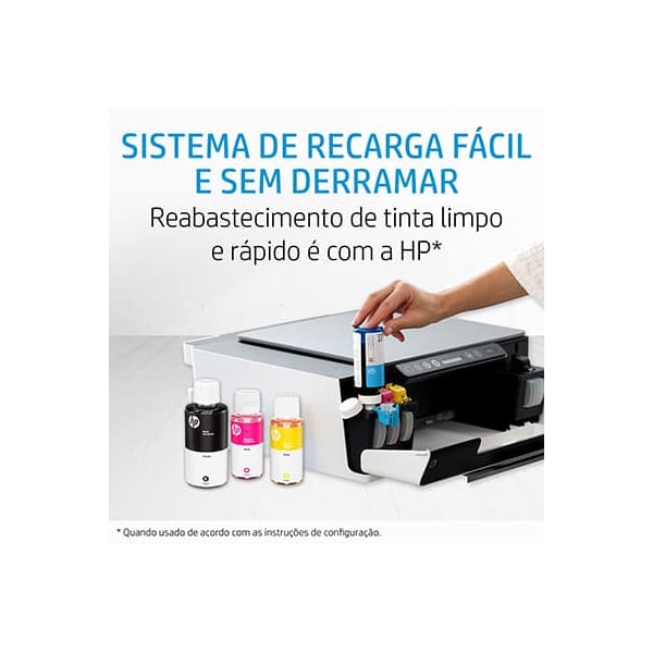 REFIL HP GT52 M0H54AL ORIGINAL AZUL 70ML