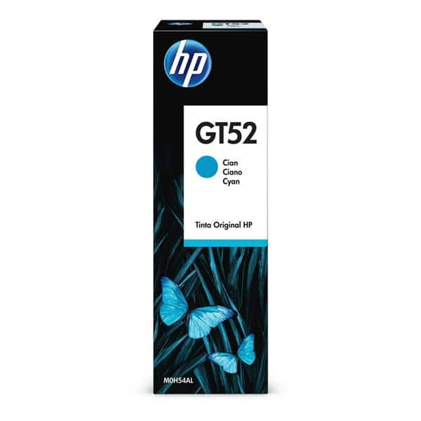 REFIL HP GT52 M0H54AL ORIGINAL AZUL 70ML