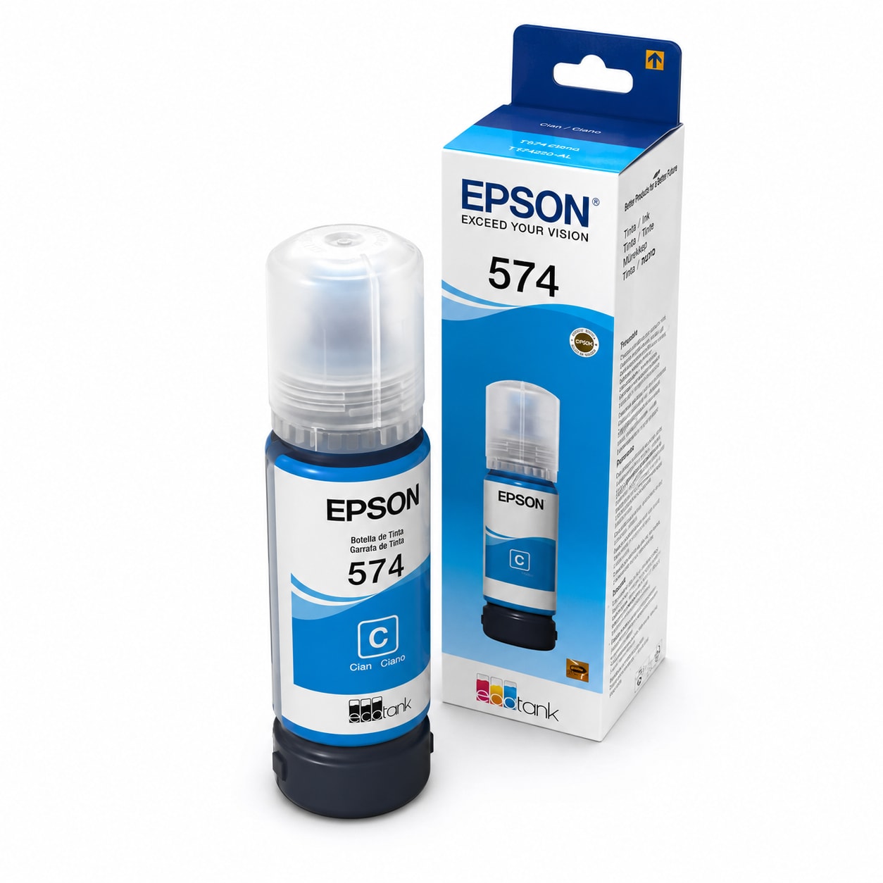 REFIL ORIG EPSON T574220-AL CIANO P/ L8050 / L18050